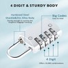 DELSWIN Small Combination Lock for Locker - 8Pack Resettable Luggage