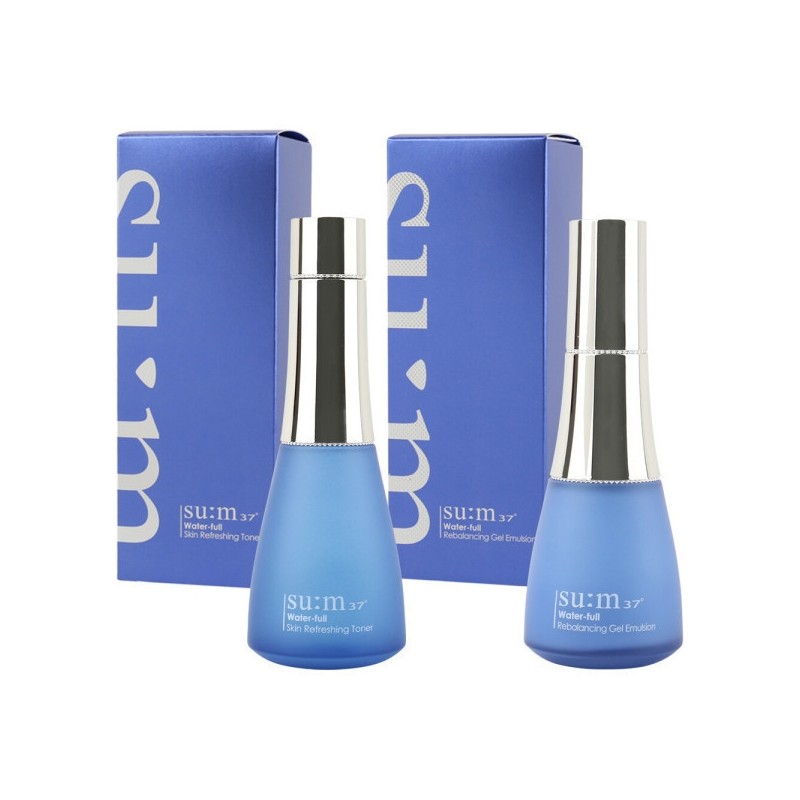 Breath37 Waterful Rebalancing 2-piece set (toner + emulsion) / 숨37