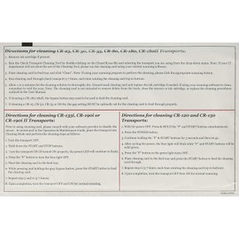 Cleaning Cards for Canon CR-Series Check Scanners (Box of 15)