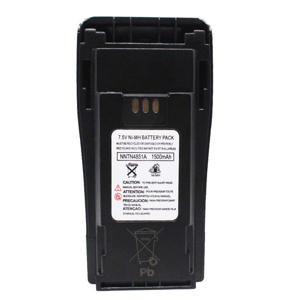 NNTN4851A NNTN4851 1500mAh NI-MH Battery Compatible with Motorola CP040, CP140,