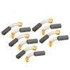 sourcing map Carbon Brushes for Electric Motor 20mm x 7mm
