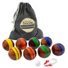 GoSports 100 mm Hardwood Bocce Set with 8 Premium 12