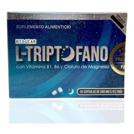 Triptófano Cloruro Magnesio Biogear Cápsulas Vitaminas