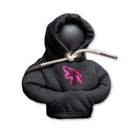 Billetworkz Shift Knob Hoodie, Mini Gear Shift Hoodie, Coyote Pink