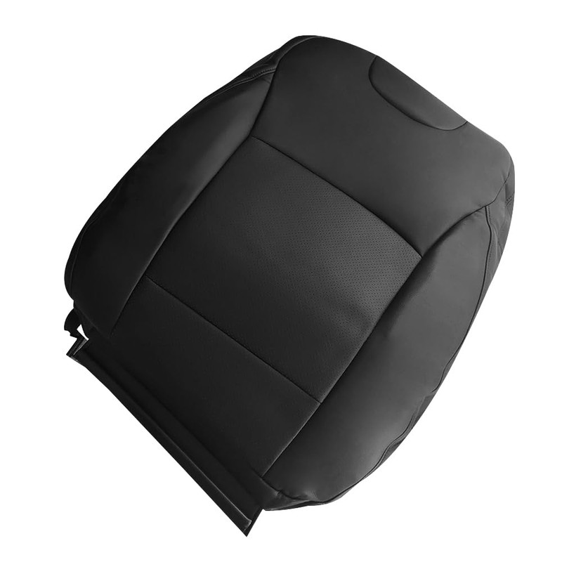 Zieichy Driver Side Top Back Replacement Perforated Leather Seat Cover