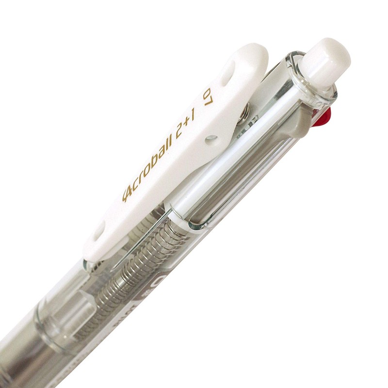 多機能ペン アクロボール2+1 2色ボールペン(黒・赤) 0.7mm+シャープ【ノンカラー】 BKH