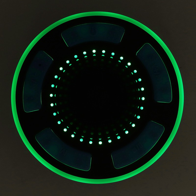 Portable Bluetooth Speaker with LED Light IPX7 Waterproof Portable Bluetooth