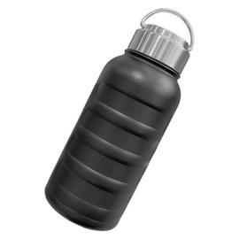 Insulated Cup with Handle 750ml Stainless Steel Liner Portable Water Bottle for Student for Outdoor Activities Black 750ml