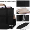 JIECH JIECH Canvas Tote Bag With Multi Pockets - Crossbody