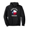 Garland Texas TX Splatter Flag Trip Vacation Souvenir Pullover Hoodie