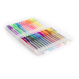 U Brands Metallic Gel Pens, Assorted Colors, 30-Count, 2225U06-24