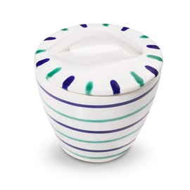 Gmundner Keramik Manufaktur 0104DZGO09 Traunsee Gourmet Sugar Bowl Diameter 9 cm