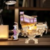 Foyucool 3D Wooden Puzzle for Adults, DIY Creative Spacecraft Design
