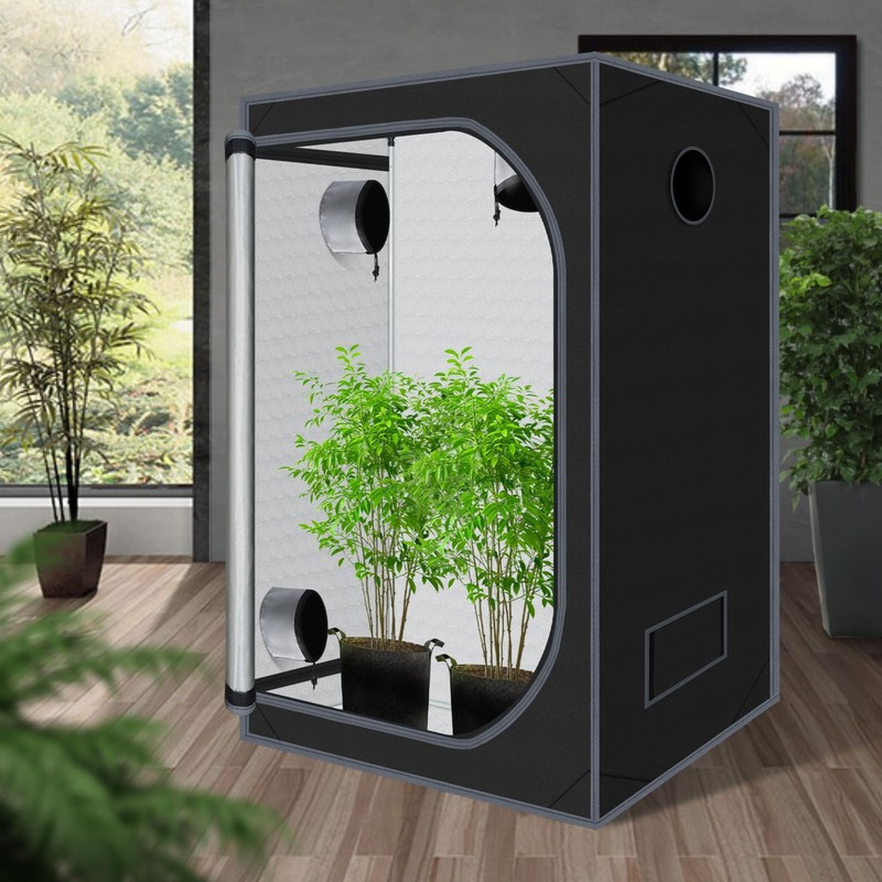 Grow Tent 36"x36"x72" 600D Mylar Hydroponic High Reflective Grow Tents