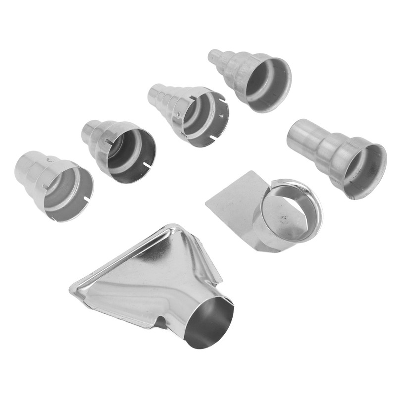7Pcs 35mm Heat Gun Nozzle Set Stainless Steel Hot Air