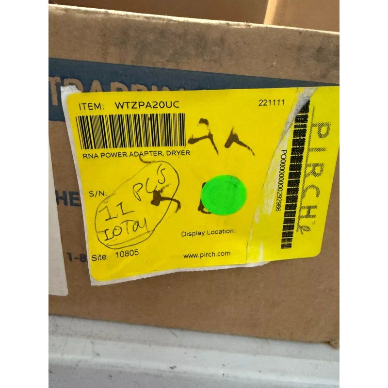 Bosch WTZPA20UC Power Adapter 4-Prong NEMA 14-30R 2 Fuses For