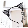 FOMIYES Lace Cat Ears Hairband Stylish Headpiece for Women Hair