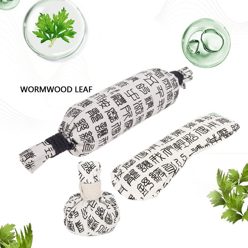Moxibustion Heating Ball Hot Compress Relieve Discomfort Massging Wormwood Warming