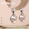 Chriscoco 925 Sterling Silver Earrings for Women 14K Gold Plated