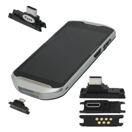 Generic TC51 Sync & Charge Connector for Zebra Symbol TC51 TC510K TC52 TC56 TC57 Handheld Barcode Scanner Mobile Computer, 7-Pin I/O Connector Spare Replacement (ADP-TC51-RGIO1-03) (1PCS)