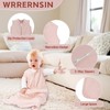 Wrrernsin Baby Sleep Sack 0-6 Months,100% Cotton TOG 0.5 Wearable