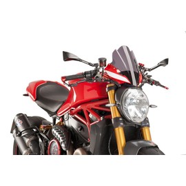 Puig Touring Screen Ducati Monster 1200R 16- C/Dark Smoke