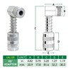 LockNLube 90 Degree Grease Coupler Adapter
