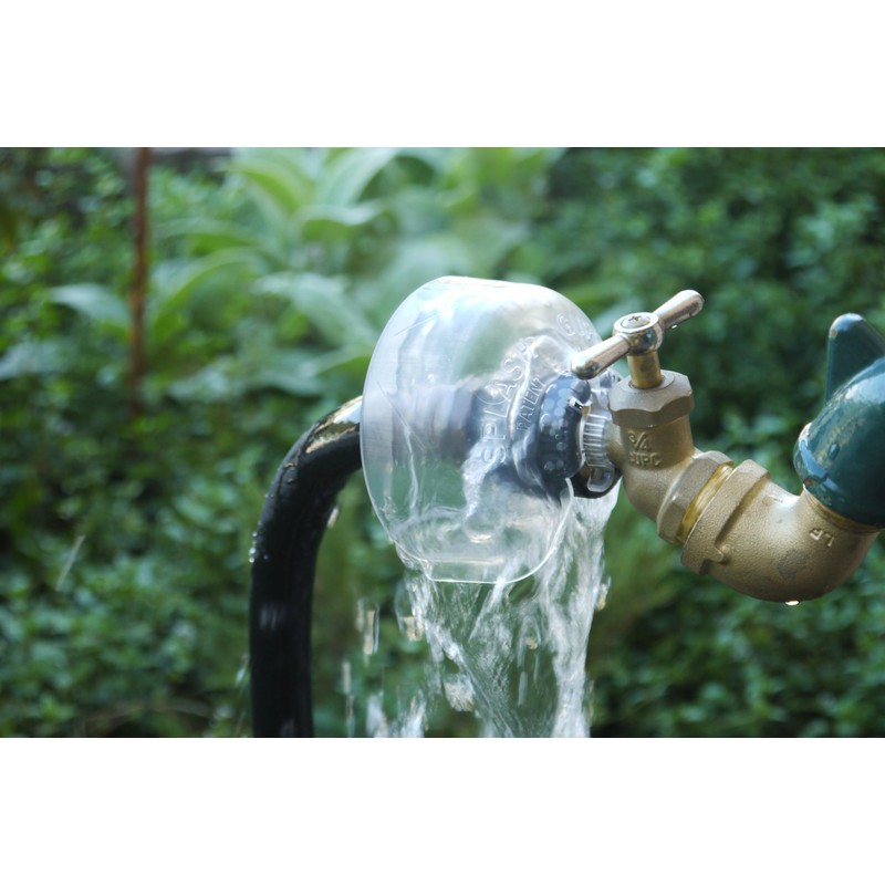 Splash Guppie, 1pk The Original Hose Bibb Cover for Anti-Siphon