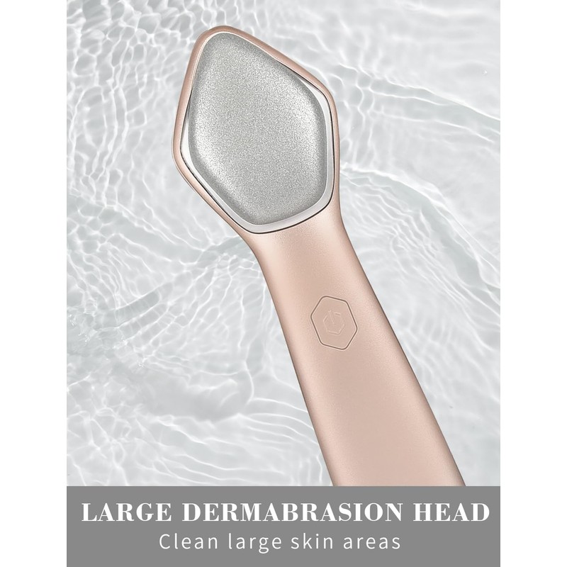 NEWDERMO Microdermabrasion Machine Pro, Large Diamond Electric Microdermabrasion Wand Tool
