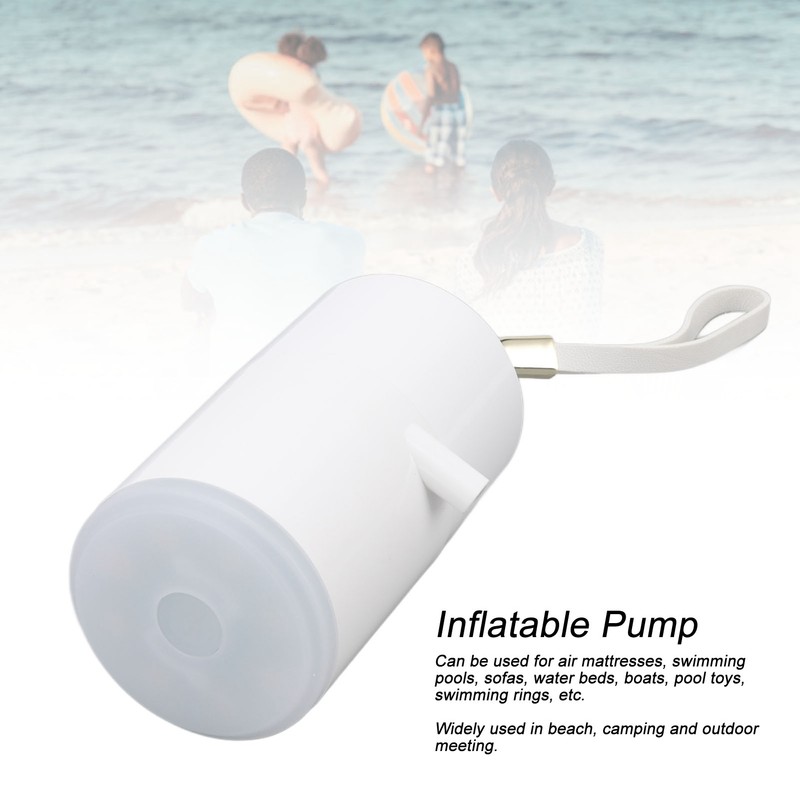 Electric Vacuum Pump USB Charging Inflatable Pump with 4 Lighting