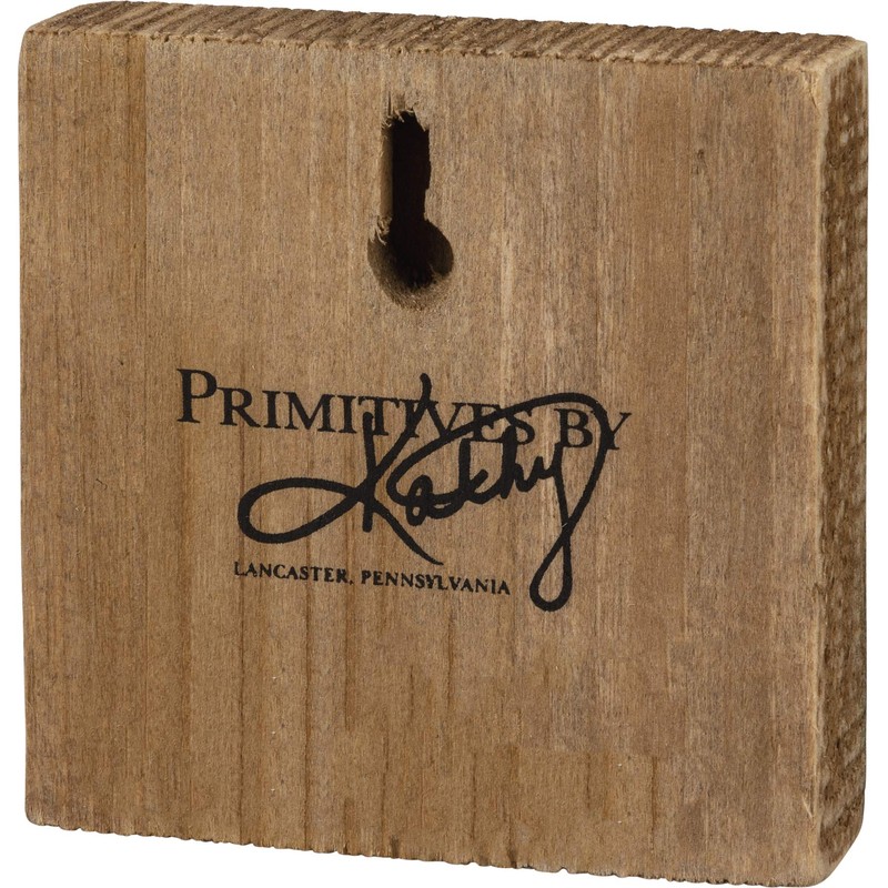 Primitives by Kathy Duckling Ears Home Décor Sign 3.50" x