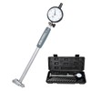 Dial Indicator Bore Gauge Set 2"-6"/0.001"(0.01mm),Extender Dial Bore Gauge for