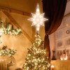 TWINGLEHOME 12 Inch Christmas Star Tree Topper, 10 Lights Bethlehem