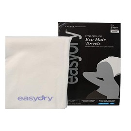 Easydry Premium Eco Hair Towels - White by Easydry for Unisex - 1 Pc Towel