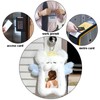 2 Pieces Cartoon Photocard Holder - Plush Rabbit and Cat