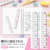 Ruler 5.9 inches (15 cm), Set of 2, Transparent Ruler,