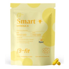 B-FIT B Omega 3 1800 mg cidos Grasos - 1080 mg EPA y 720 mg DHA - 90 Cpsulas de Omega-3 de Salmn Noruego y Pescado de Agua Fra - Patente EPAX -...    