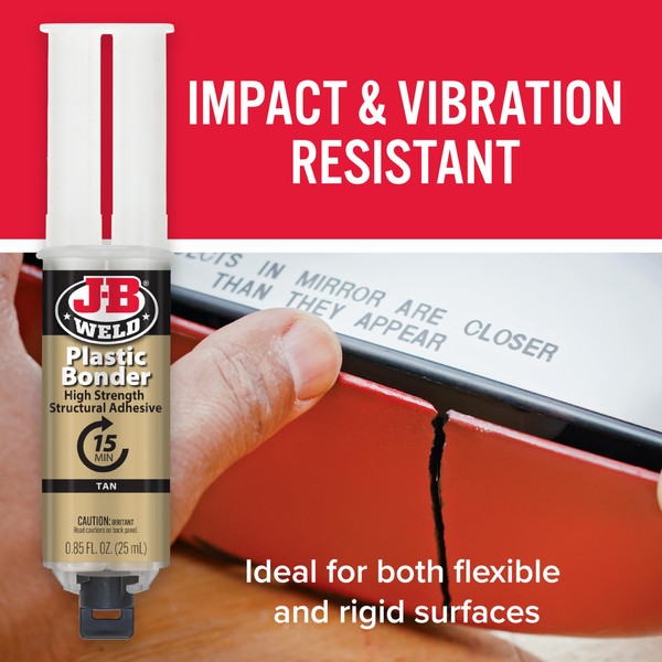 J-B Weld J-B Weld 50133 Plastic Bonder Structural Adhesive Syringe