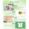 Texpot Castor Oil Pack Wrap, 9 Pcs Reusable Organic Castor
