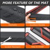 powoq Door Sill Protector Compatible with 2019-2025 Chevy Silverado GMC