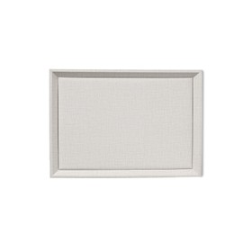 Papten Leather Jewelry Tray Stackable Jewelry Drawer Organizer Display Tray With Linen Texture For Necklace Bracelet Watch Pendant Display Showcase(Small)