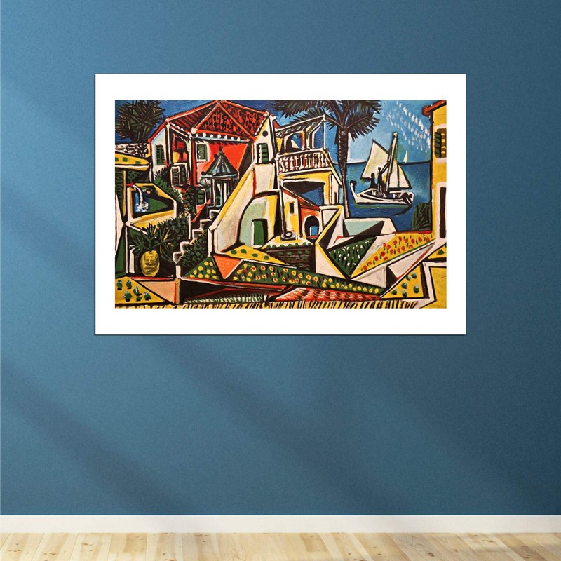 Spiffing Prints Pablo Picasso - Mediterranean Landscape - Large -