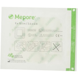 Mepore 670900 Verbände, 10 cm x 9 cm (50-er pack)