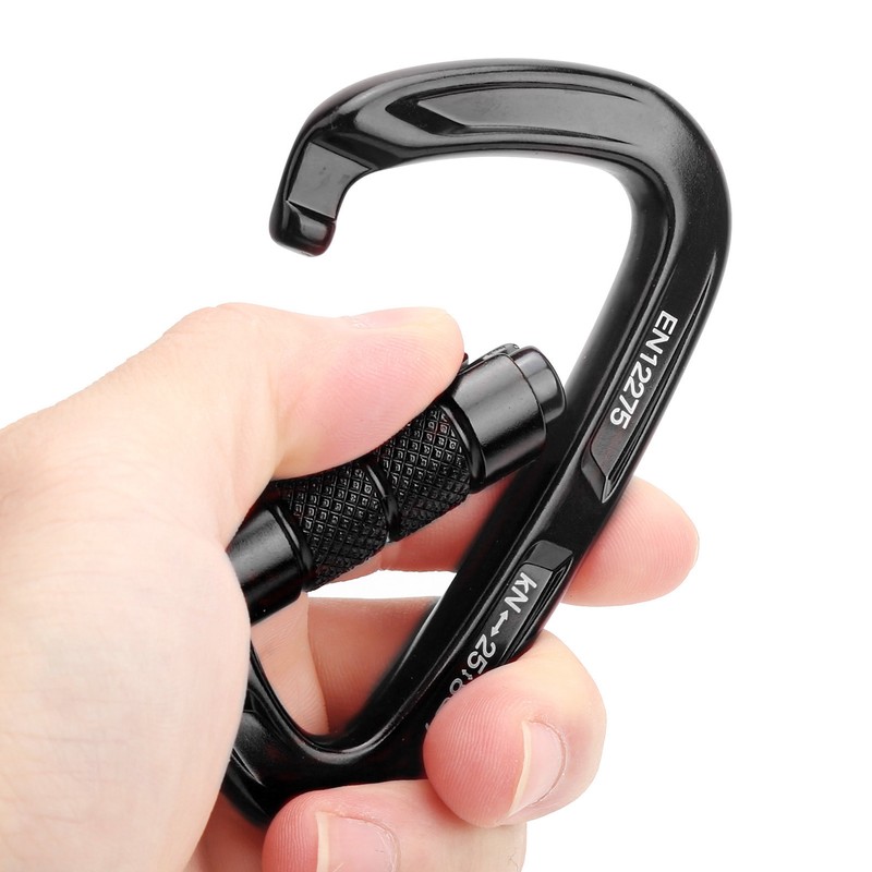 XINDA Carabiner Outdoor Climbing Safety Buckle Fast Downhill D Type