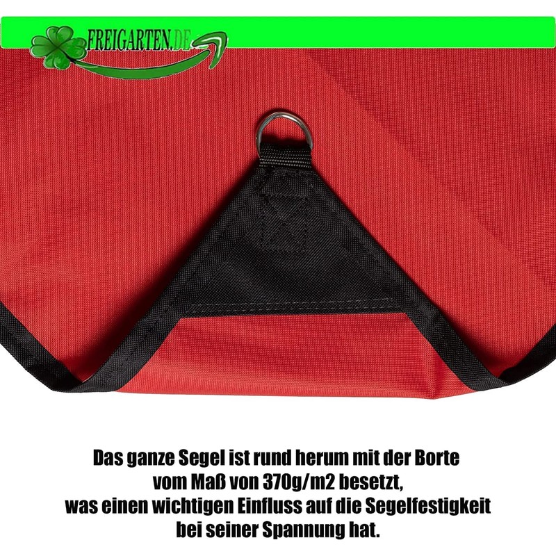 freigarten.de Sonnensegel Wasserdicht Sonnenschutz 100% Schutz vor UV dreieckig 2,0m
