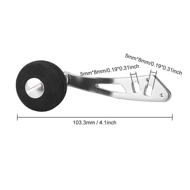 Fishing Reel Rocker Single Fishing Rocker Crank Arm with EVA