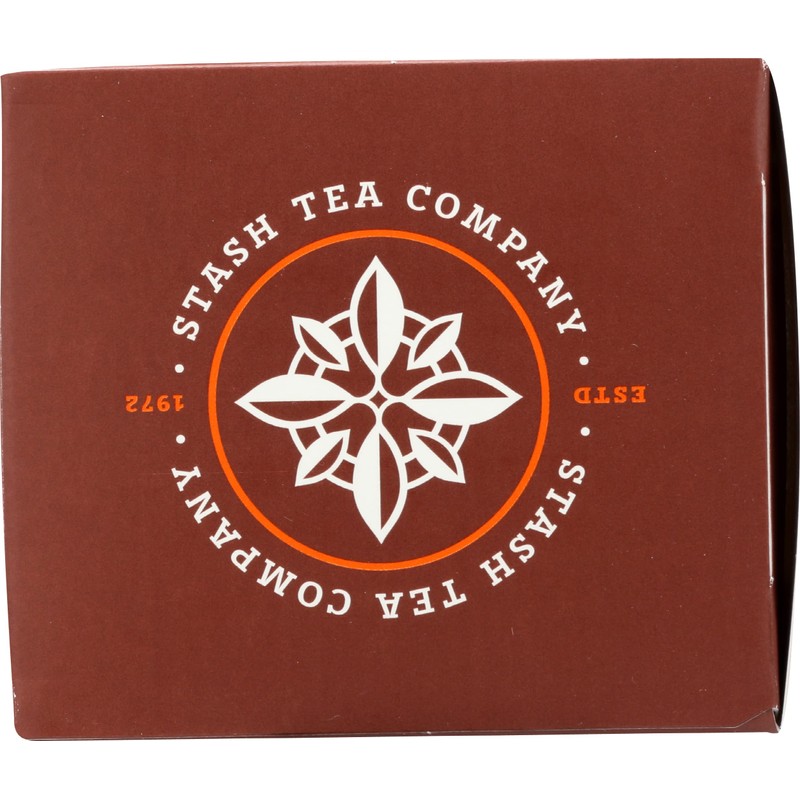 Stash Tea, Tea Pumpkin Spice Decaffeinated, 18 Count