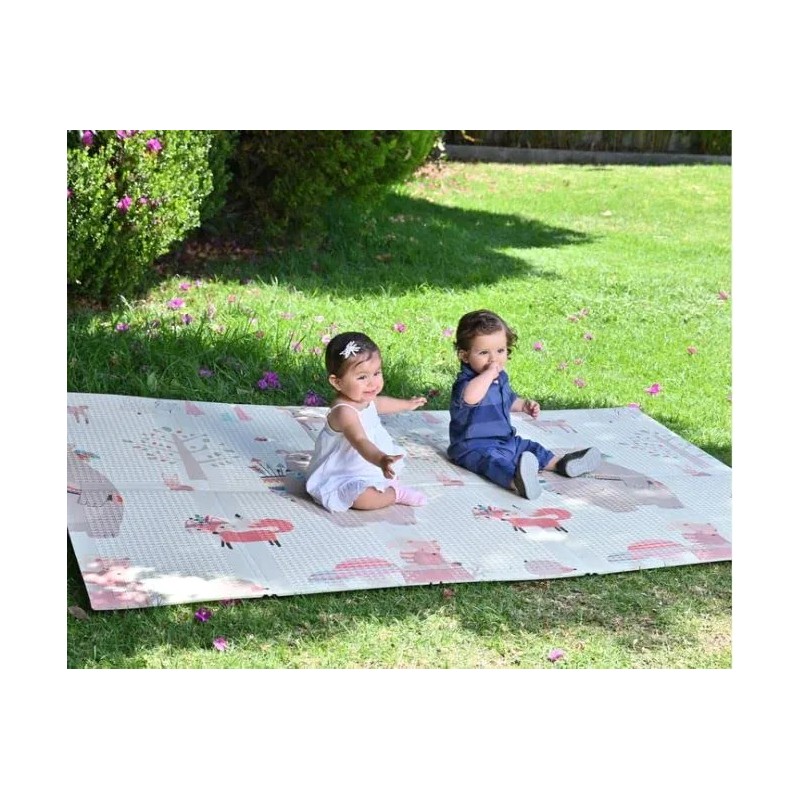 Tapete De Juego Plegable Antigolpes Multiusos Para Bebés