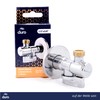 Duro Smart Angle Valve, 1/2 to 3/8 Inch Angle Regulating