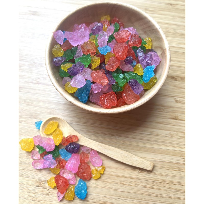 SweetGlob Old Fashioned Large Rock Sugar Candy Gems, Lump Sugar